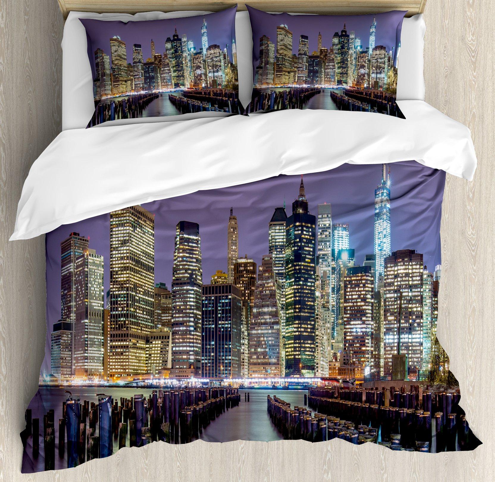 

New York City Golden Arches Bridge 3D Print Beding Set Cozy Soft Duvet Cover King Quen Twin Single Sized Dimensions Birthday Gift Bedrom Decor 245*210cm Au-King