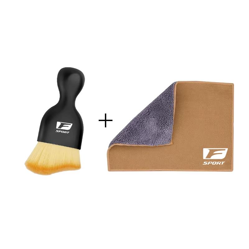 WDM2 2026 Hot Interior Stickers 1Pcs Suede Fleece Microfiber Towel Car Cleaning Rag Cloth For Lexus LS LC RZ IS350 ES300 GS350 CT200h