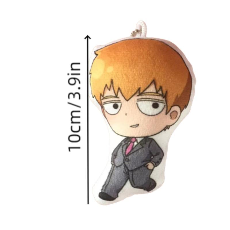 Anime Plush Pillow Featuring Mob Psycho 100's Reigen Arataka And Kageyama Shigeo