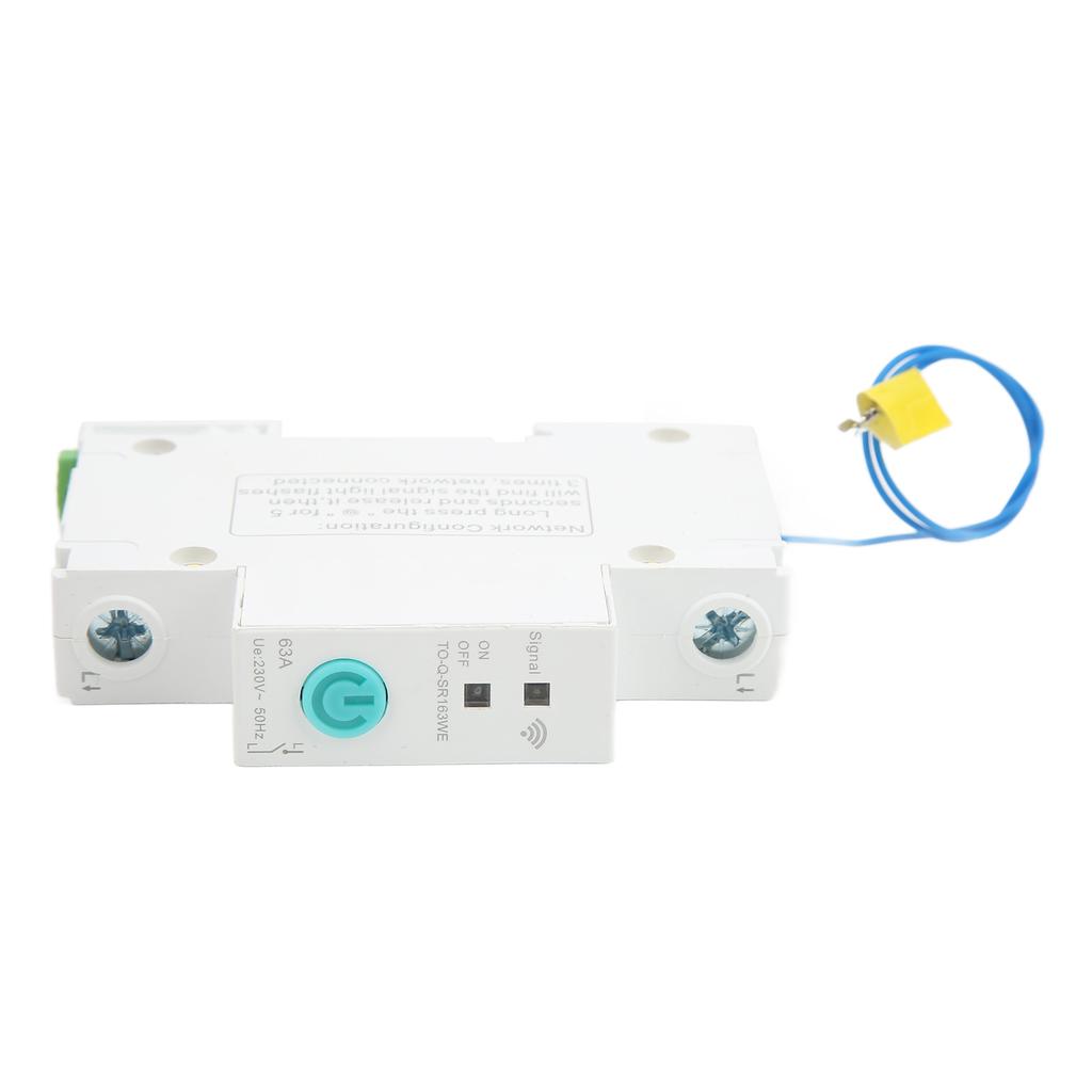 WIFI Circuit Breaker Timing Functions APP Control 63A DIN Rail Smart Switch Remote for Hotels