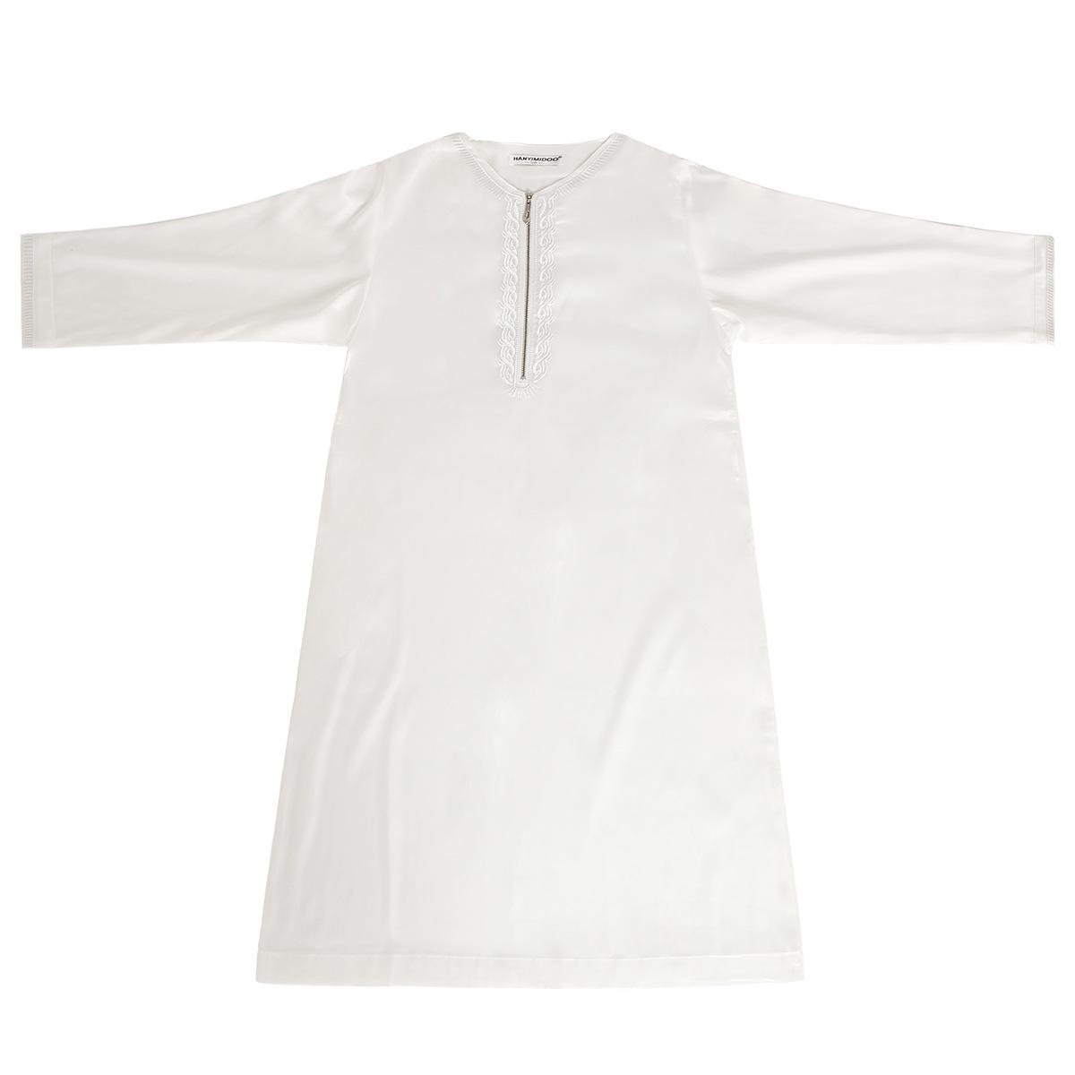 

Мусульманское платье-кафтан для мальчиков из Саудовской Аравии, Дишдаша, Абая Тобе, Джубба Туб, платье 120cm белый