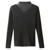 2023 Women's Autumn Long-Sleeve Lace Mesh Top with Half-High Collar