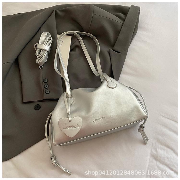 Fashion light luxury shoulder bag women's 2025 new high-end versatile underarm bag large-capacity commuter tote bag