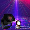 8-Hole RGB+UV LED Stage Light with Sound Activation & Mini Laser Patterns