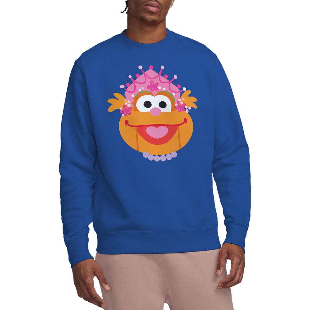 Sesame Street Unisex Adult Zoey Nutcracker Christmas Sweatshirt