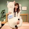 Kawaii Alpaca Plush Toys Stuffed Soft Animal Sheep Plush Pillow Lovely Llama Cushion for Children Kids Birthday Gifts