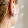 Halloween Costume Jewelry 1 Pair Earrings for Women, Glow in The Dark Ghost Creative Holiday Accessories Earrings, Cute Spooky Gifts Party,
