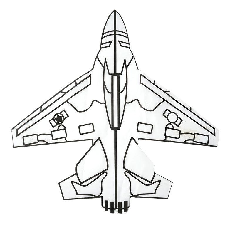 DIY Hand-Painted Children's Doodle Kite Kit: Easy to Fly, Light Breeze Parent-Child Game