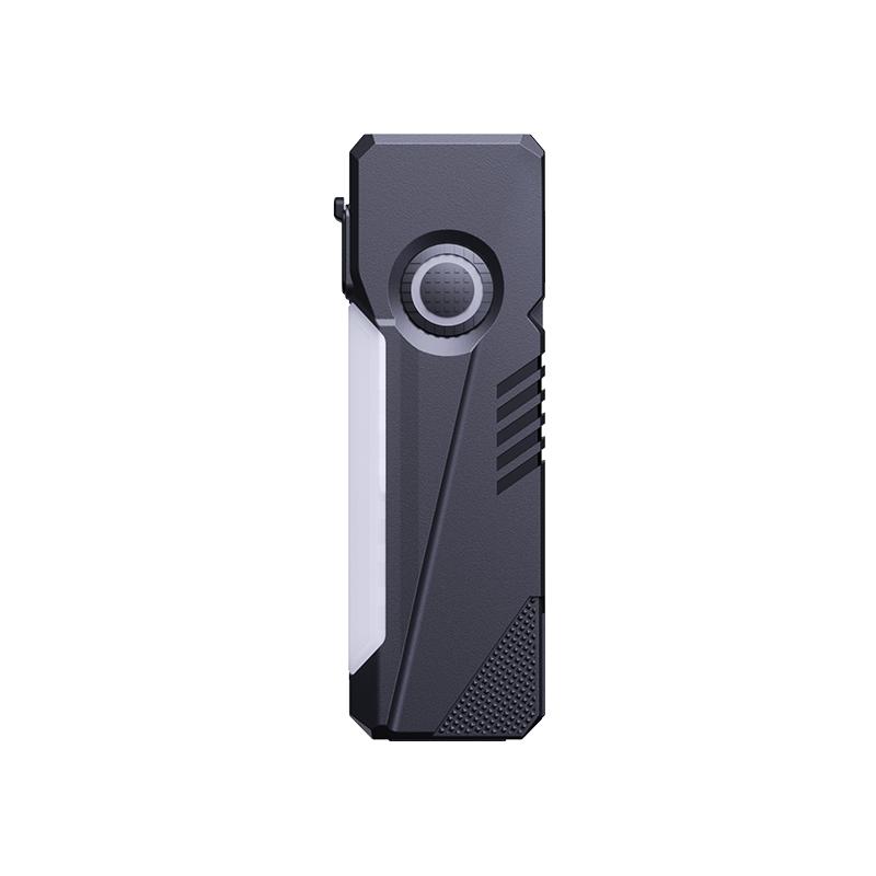 Triple Light Source EDC Flashlight (K01/K02)-Super Bright White LED,Green Laser Pointer & 365nm UV Light for Currency Detection,Camping, Maintenance