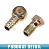 A ABSOPRO Banjo Bolt M16x1.5 16mm Banjo Hose Barb Bolt Fitting Brake Line Fitting