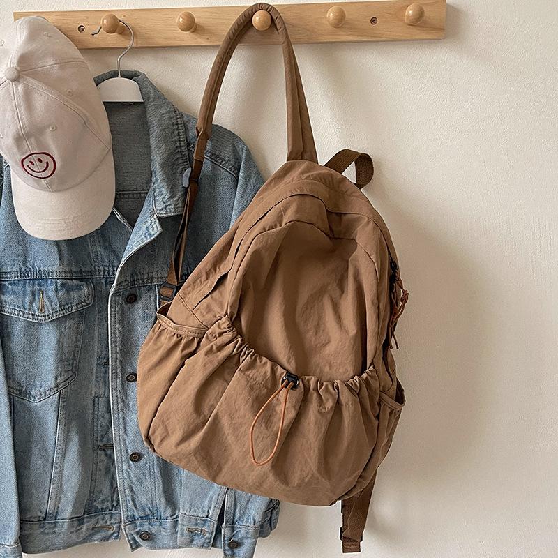 2025 Japanese Style Large Capacity Student Backpack, All-Match School and Travel Bag for Girls