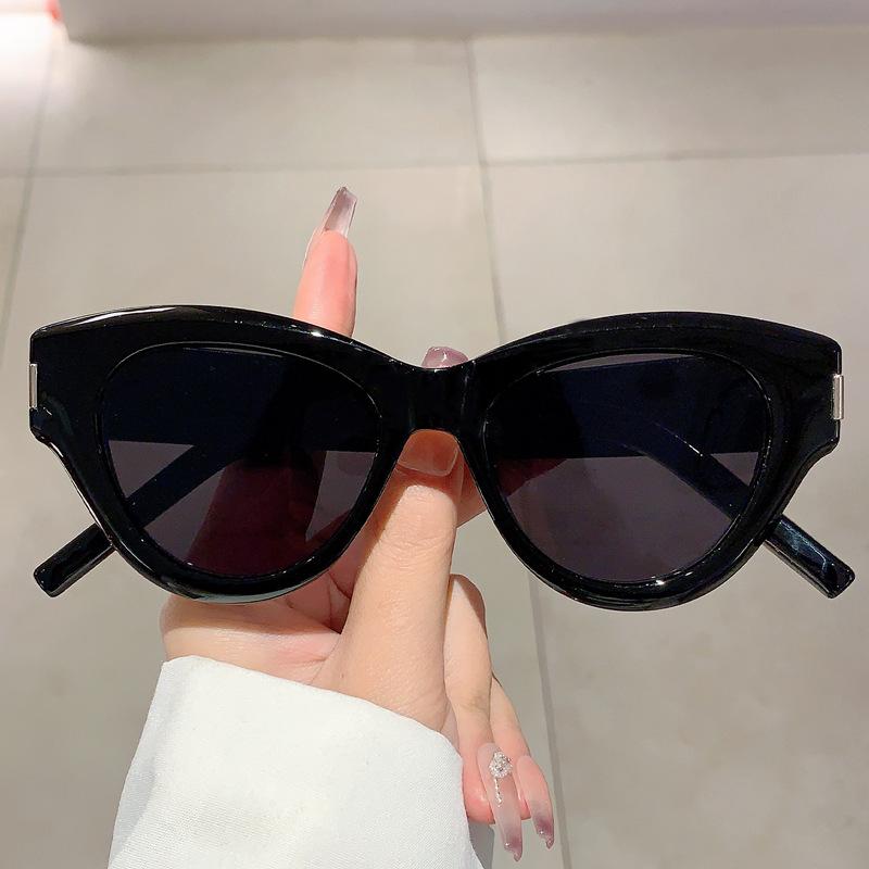 Fashion Vintage Cat Eye Sunglasses Women For Female Sun Glasses Punk Shades Luxury Brand Designer Elegant Lady Eyeglasses Uv400