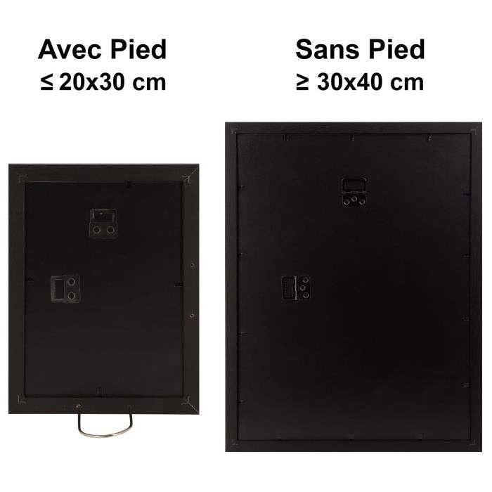 Cadre Photo - Deknudt - S66k - MDF - A3 - Passe-partout A4 - Blanc