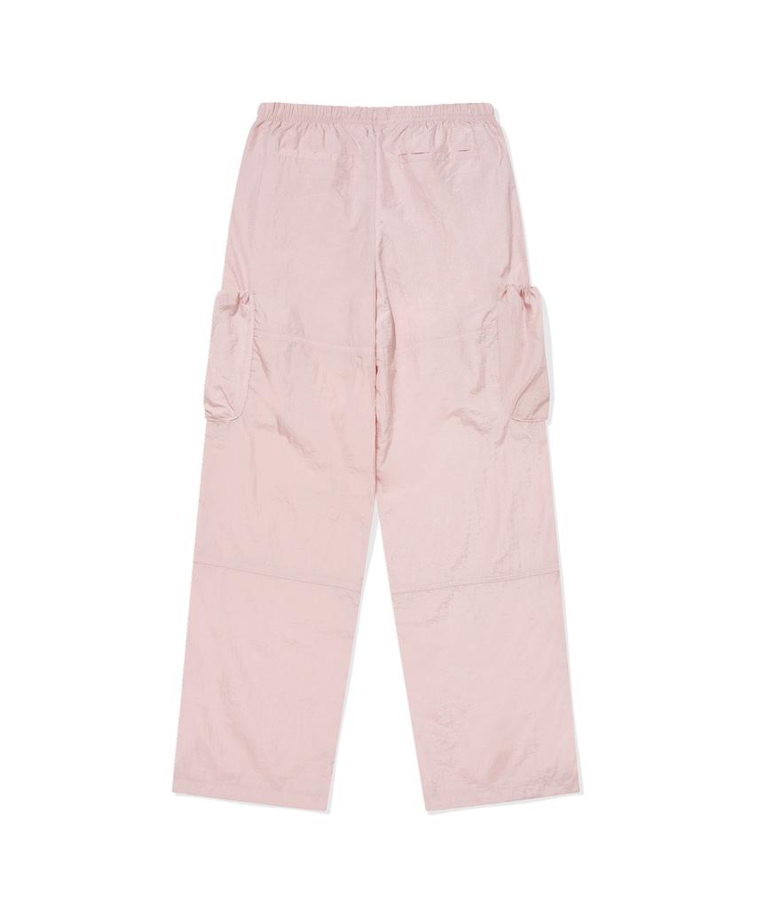 COVERNAT WOMAN String Fluid Cargo Pants Light Pink
