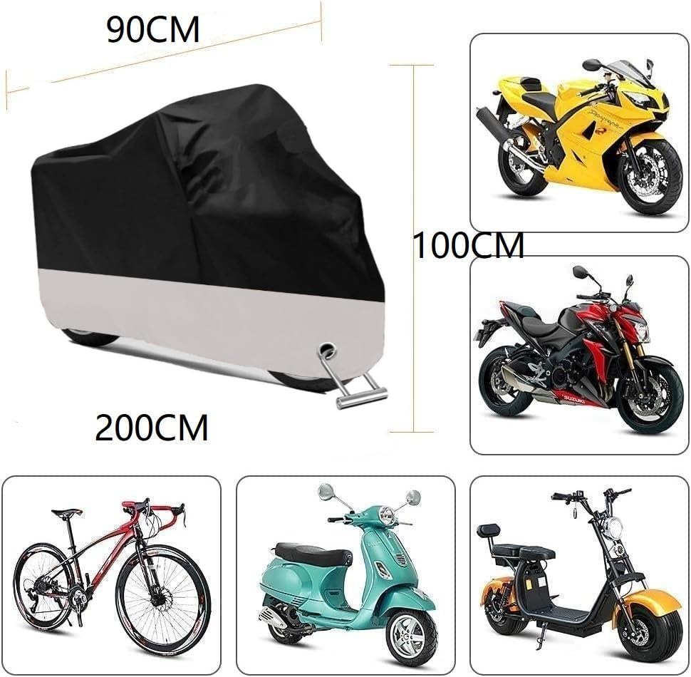 Motorcycle Cover, Waterproof, Heat Resistant, Thick, Super Repellent , 2024 Improved Oxford, 3XL,