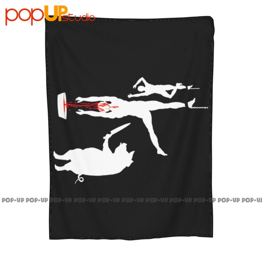 Pig Line Butcher Vegetarian Vegan Humorbasic Ultra-Soft Blanket Quilt Winter Sofa Cover Bed Covers