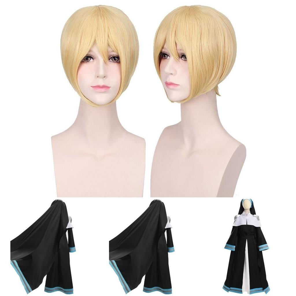 High-quality Flame Fire Brigade Alice Nun C Dress Firefighter Nun Dress Anime Cosplay Costume