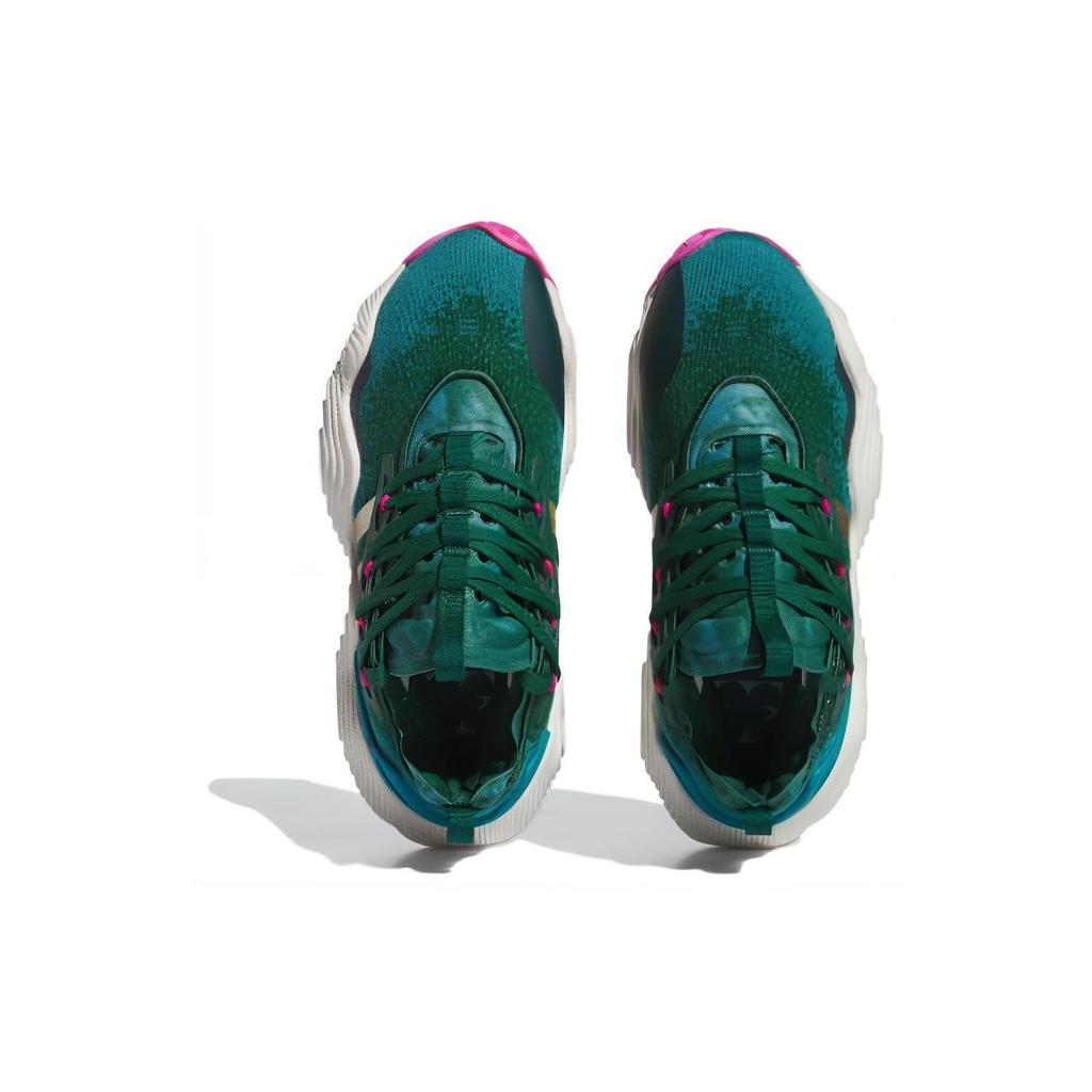 adidas Trae Young 3 96 Olimpiai Férfi Sneakerek Zöld Csapat-Sötétzöld Arany-Metál IE9301