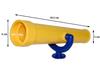 4-in-1 small pirate set - rudder, telescope, handles x2