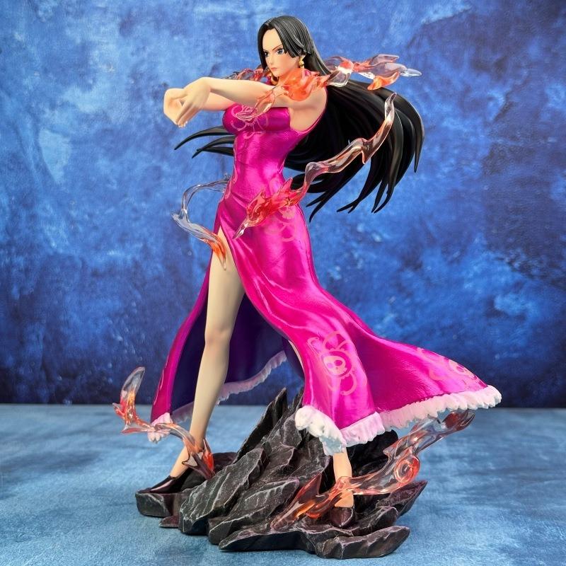 One Piece Boa Hancock Handmade Desktop Ornament Model Statue - Fantasy Figurine Collectible Plaything for Boys Birthday Gift