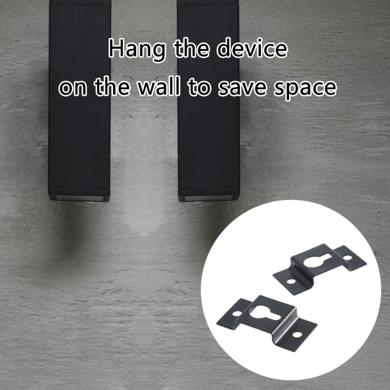 1 Paar Lautsprecher-Wandhalterungshaken für Surround-Lautsprecher Sicheres und Langlebiges Metall-Design für Platzsparende Musikausrüstung