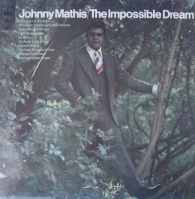 LP Record JOHNNY MATHIS - The Impossible Dream 63718 CBS 1969 UK Jazz Used