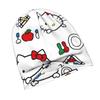 Sanrio Hello Kitty Adult Knit Hat with Iconic Hello Kitty Face & - Brand Fashionable Suitable for Weekend Outfits, Daily Wear, Themed Events - Nostalg