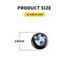 5Pcs 11/14mm Car Remote Key Stickers Badge Emblem Car Accessories For BMW Performance X3 X1 X2 X4 X5 X6 E30 E34 E53 E61 E62 E93 G20