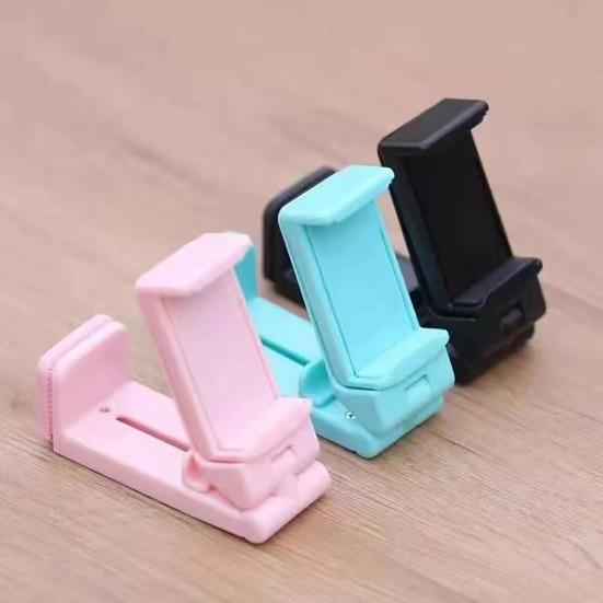 Flight Phone Holder Foldable Phone Stand 360-degree Rotation Adjustable Joint Phone Mount for 4.7-6.9 Inch Phones