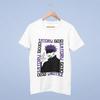 anime Jujutsu Kaisen Satoru Gojo Graphic TShirt 100Cotton Oversized Shirt unisex Unisex Short Sleeve ONeck Y2k Selling Popular