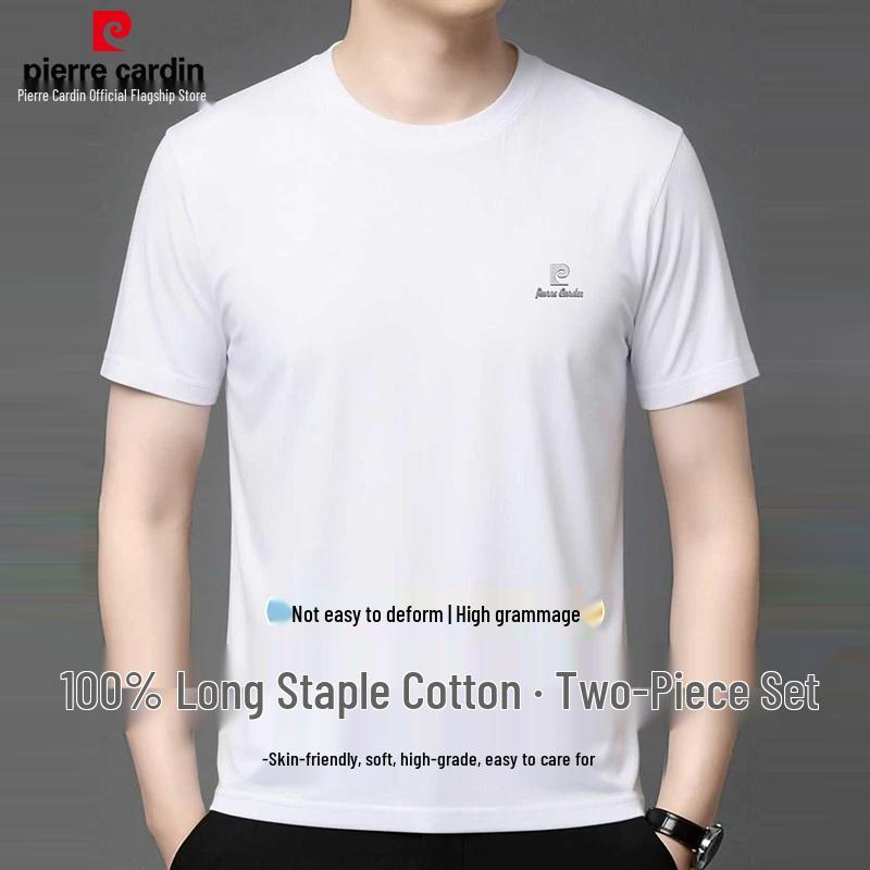 Pierre Cardin Men s 100% Cotton Short Sleeve T-Shirt 2XL