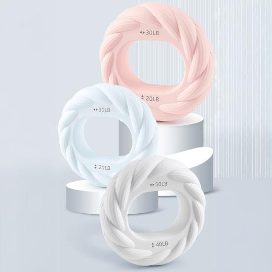 Silicone Grip Strengthener Hand Grip Exerciser Compact Design Portable Ergonomic Grip Strength Trainer Effective Forearm Strengthener