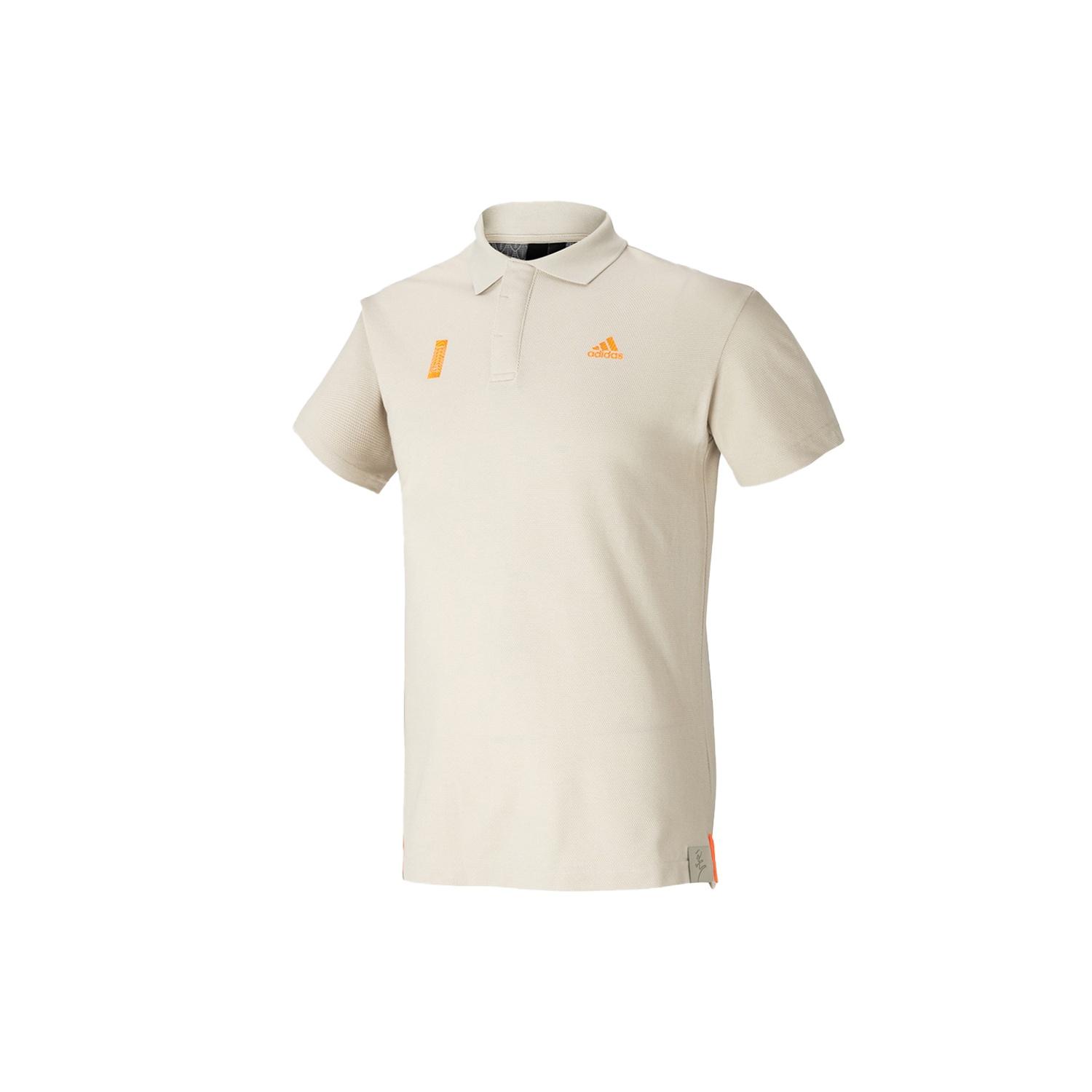 adidas Sports Stylish Short Sleeve POLO Bauxite Brown Men s FT2756 XXL