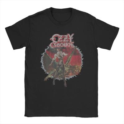 Heavy Metal Rock Ozzy Osbourne Ultimate Sin T-Shirt Men's Classic T-Shirts Summer O Neck Fashion Tee Shirt Design Oversized Tops
