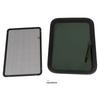 30"x22" RV Exit Window – Push-Out Hatch with Vent for 38-42mm Trailer Wall, Emergency Escape