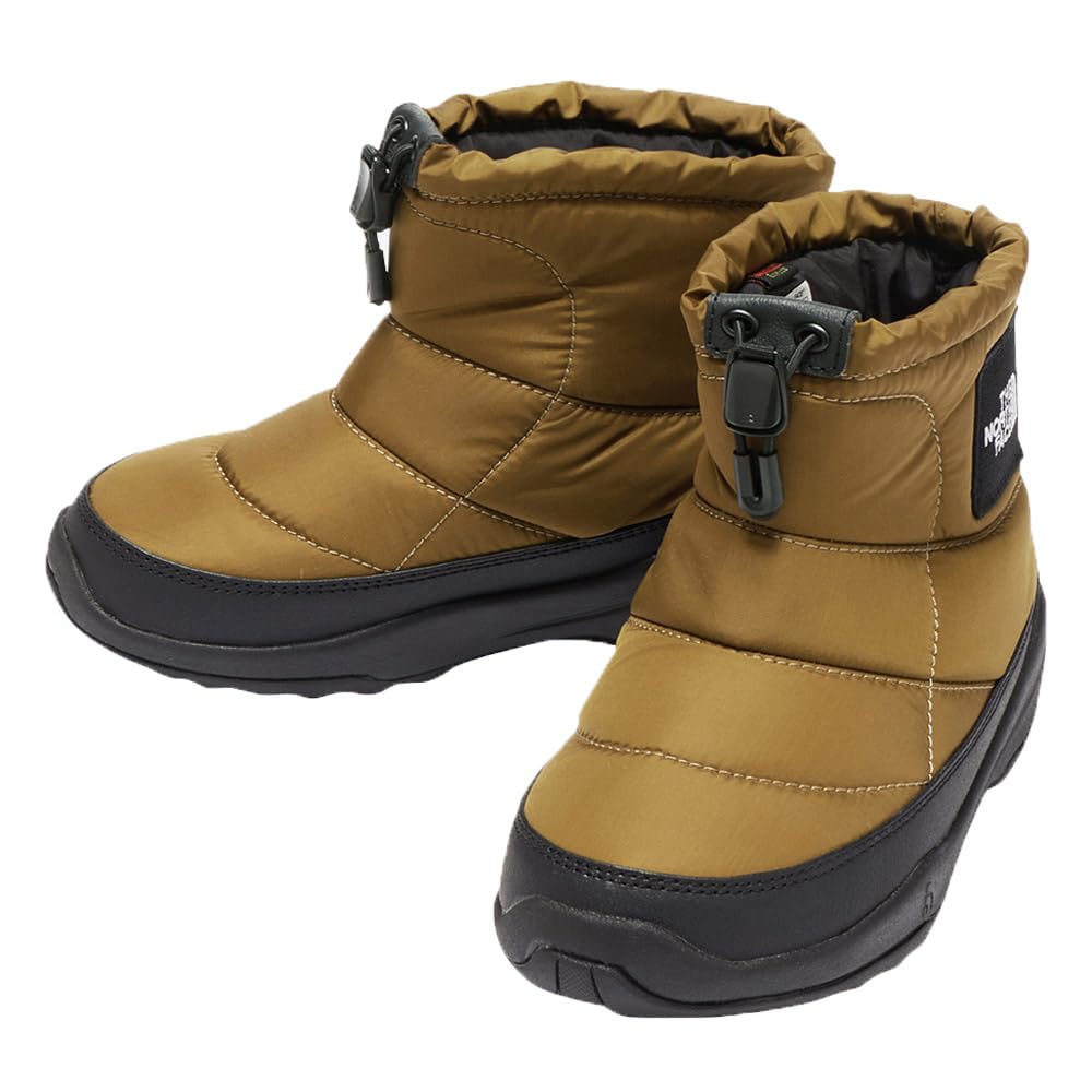 The North Face K Nuptse Bootie Logo Moss Size 20 Short, Green/TNF Black,