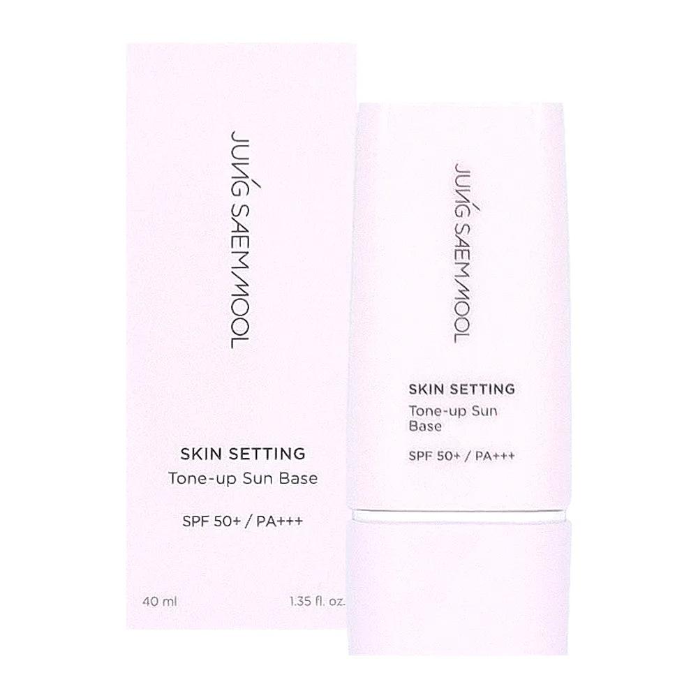 JUNG SAEM MOOL Skin Setting Tone-Up Sun Base 40ml Tone-up base, pore cover, foundation-free sunscreen Skin Setting Tone-Up Sun Base 40ml