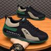 Spring flat-bottomed casual shoes men's trend versatile loafers men's breathable sports one-pedal running shoes