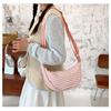 Retro Plaid Women's Dumpling Crossbody Handbag