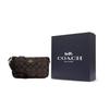 COACH Nolita Coated Canvas Smooth Leather Pochette Underarm Wrist Bag Clutch Small Women's Brown Black (Unisex) Clutches C3308 IMAA8