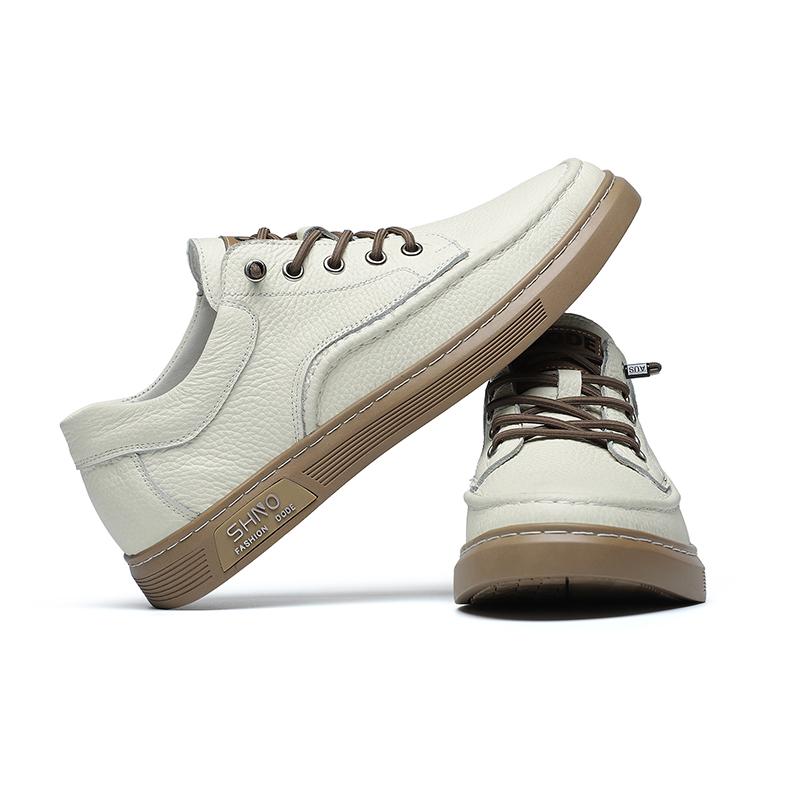 

Модная кожаная обувь для мужчин, повседневная обувь из натуральной кожи, модная деловая обувь Оксфорды, дизайнерская рабочая обувь высокого качества 44 белый