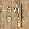 With Protective Cover Small Thread Cutting Tool Sewing Embroidery Scissor  Crochet Enthusiasts