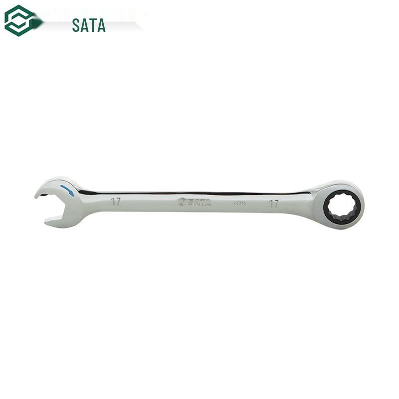 SATA 43615 Fully Polished Open-End Wrench
