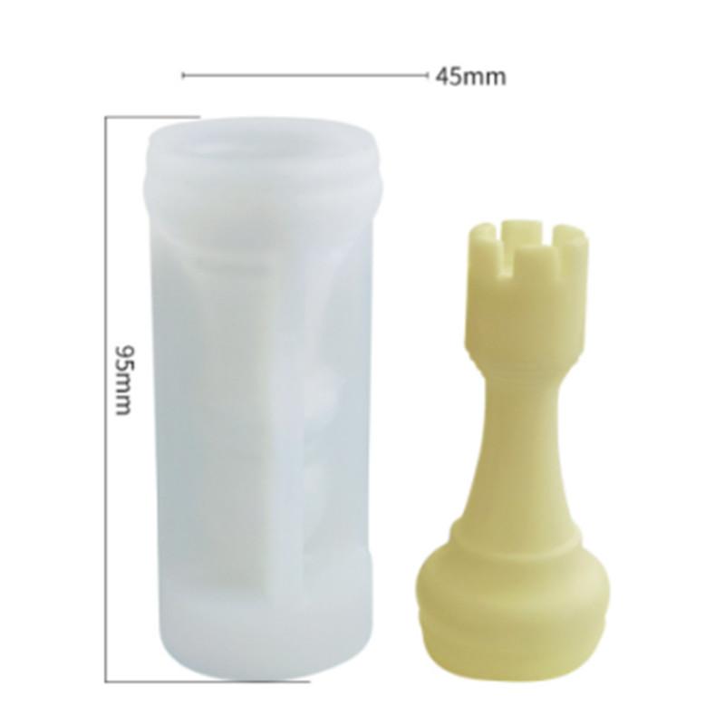 

1 шт 3D DIY свеча силиконовая шахматная форма смола креативная ароматерапия гипс шоколад мыловарение ручной работы подарок домашний декор форма