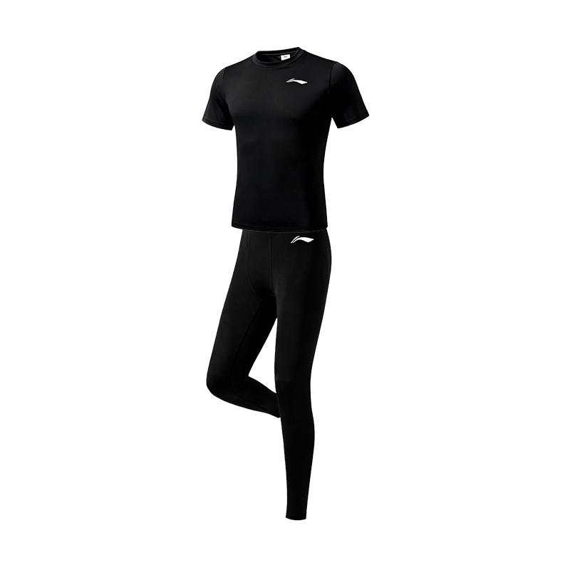 Li Ning Fitness Set Men s Black BJMB 130