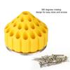 Rotatable Bur Holder Drill Bit Tap Stand Grinding Carving Tools Organizer Box