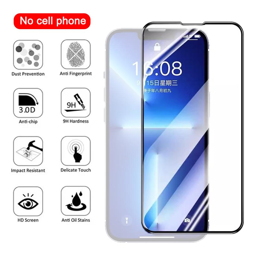 1Pcs HD Screen Protective Tempered Film for Iphone 15pro Film Peep Anti HD Protective 15 W4B3