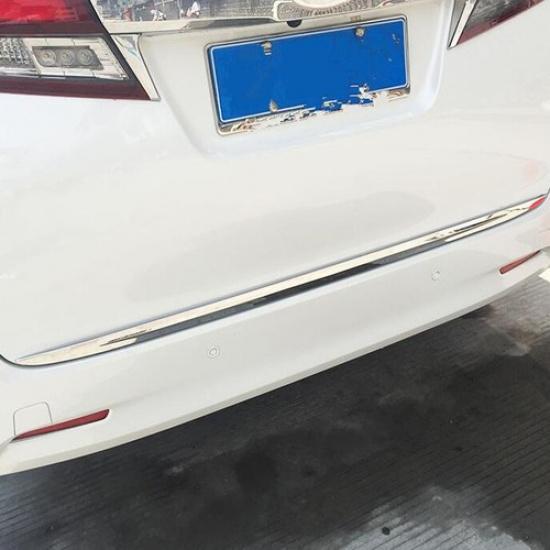 For Toyota Alphard Vellfire 2016-2018 Stainless Rear Trunk Lid Moulding Cover