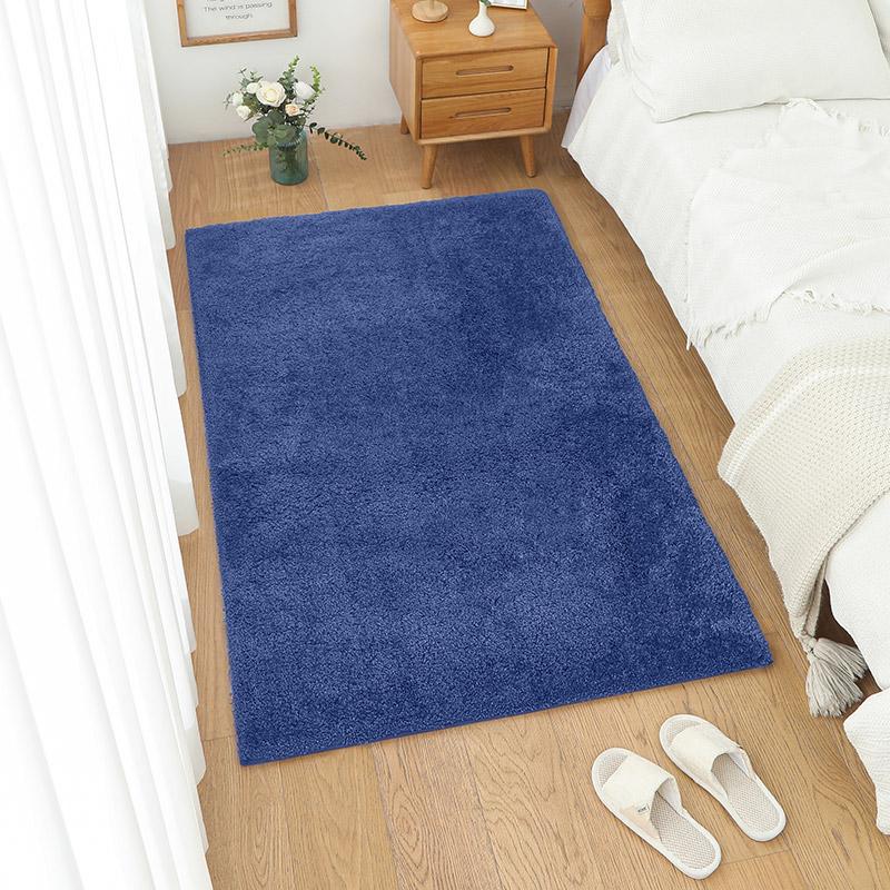 Bathroom mat, super absorbent&thick plush bathroom mat, suitable for showering, bathtub, underwater, anti slip TPR rubber bottom