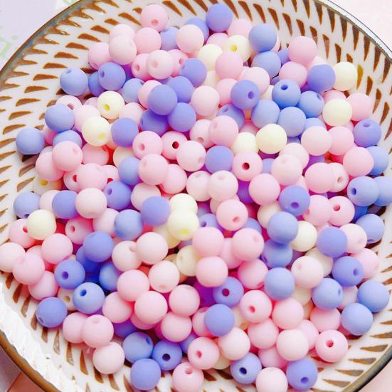 100 Stück/Beutel Verstreute Perlen Glatt Verschiedene Farben Verfügbar DIY Armbänder Schmuckherstellung Perlen Zubehör